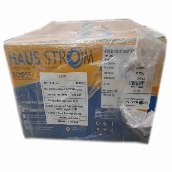 HAUS-STROM INVERTER 1.2KVA 12V